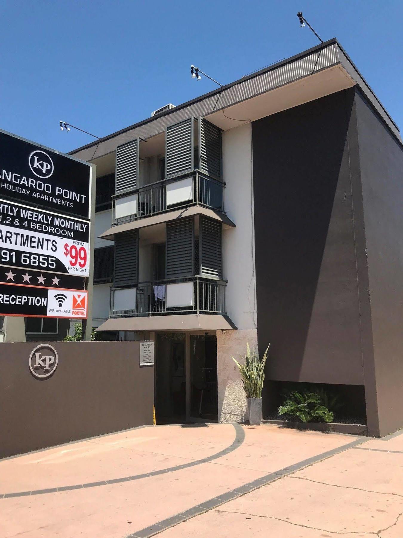 בריסביין Kangaroo Point Holiday Apartments מראה חיצוני תמונה